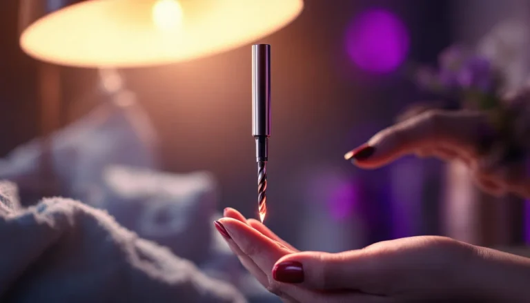 Outil de manucure en train de façonner les ongles avec précision.