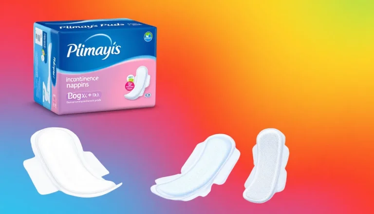 Comparaison de différentes protections absorbantes présentées sur un fond neutre.