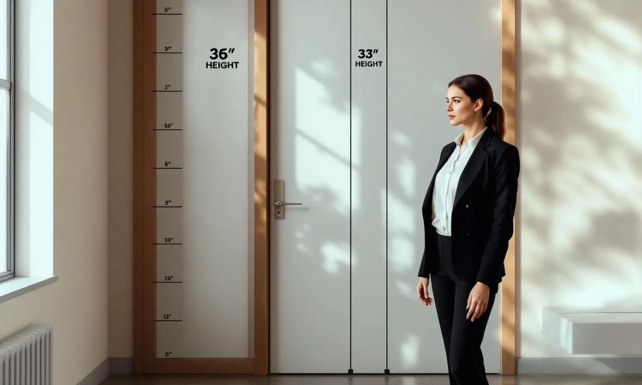 Daniela Prepeliuc se tient près d'une porte.